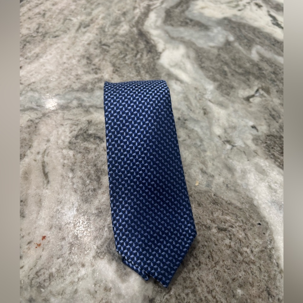 Michael Kors 100% silk Tie, Blue